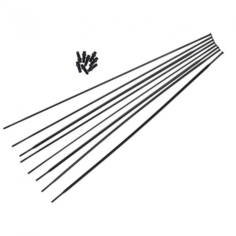 DT Swiss Speichenkit für HE 1800 SPLINE 700C 32 Speichen Schwarz - präzise Laufradreparatur