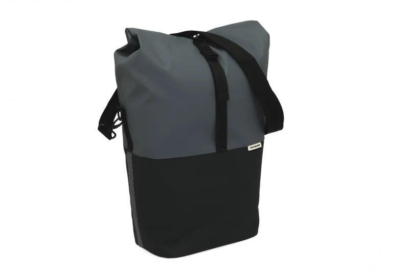 New Looxs Radtasche Nyborg Single Dark Grey/Black 18L Grey - flexible Einzel-Gepäckträgertasche