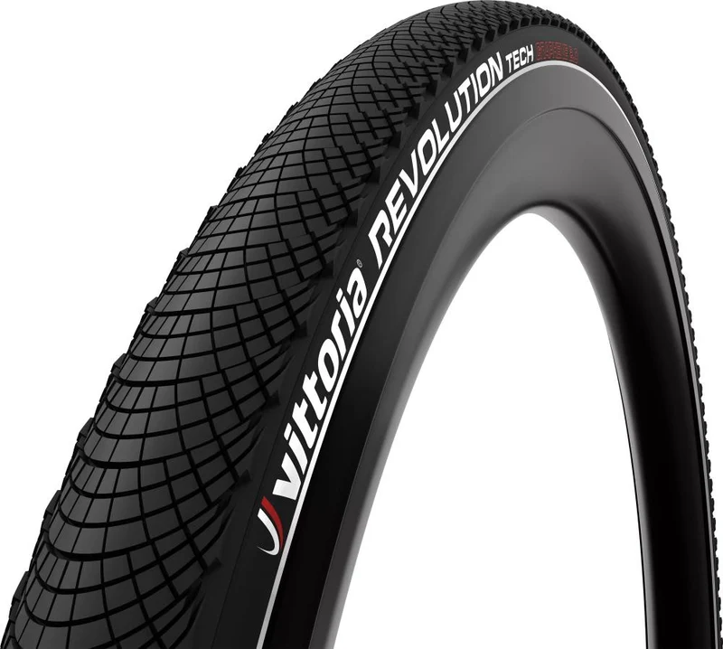 Vittoria Revolution Tech 28 Zoll (40-622) rigid refl 40 Black - sicherer Allwetter-City- und E-Bike-Reifen