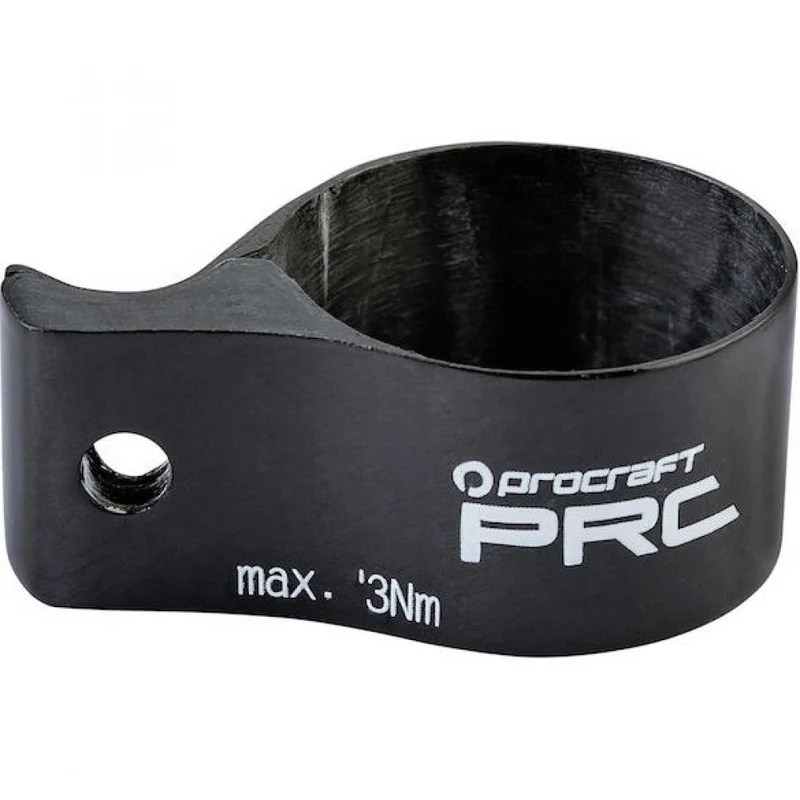 Procraft Umwerferschelle PRC CFD1 Ø 31.8 mm carbon - leichter Adapter für Anlötumwerfer