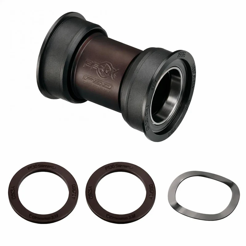 FSA Lagerschalen und Adapter BB386Evo/PF30/BB86/BBright Ø 19 mm - präzise Tretlageranpassung