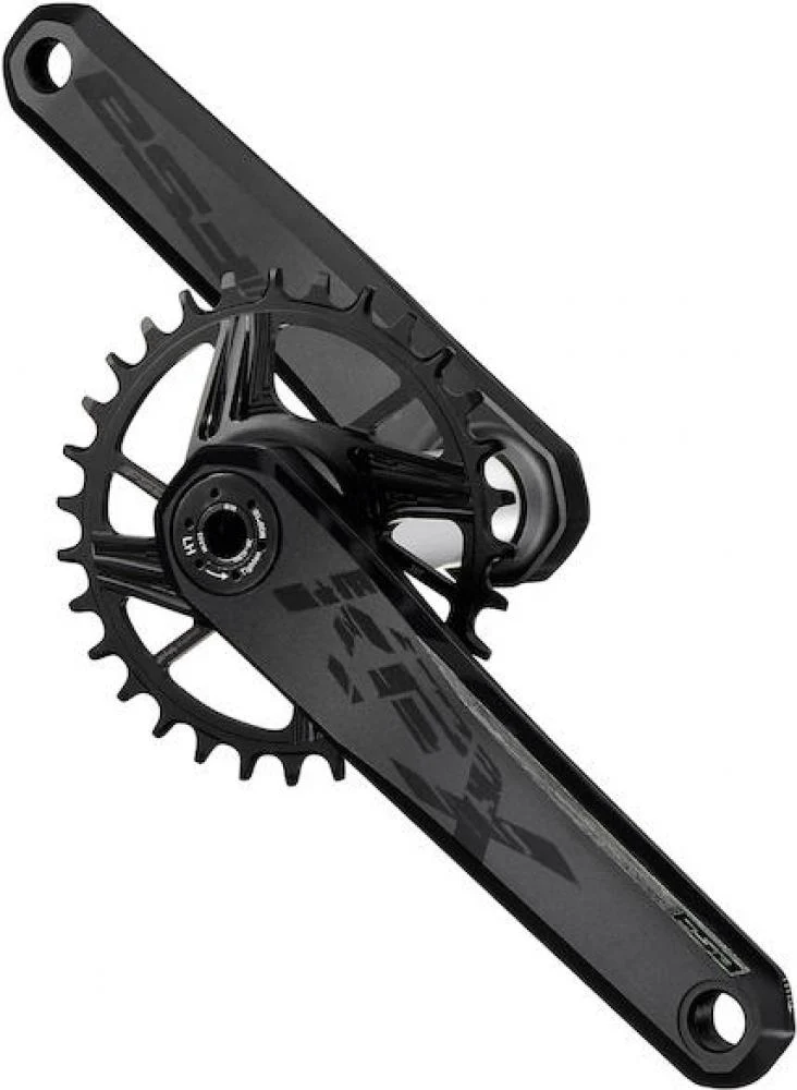 FSA Kurbelgarnitur KFX Modular BB392Evo 1x 165 mm Schwarz - superleichte Profi-Performance