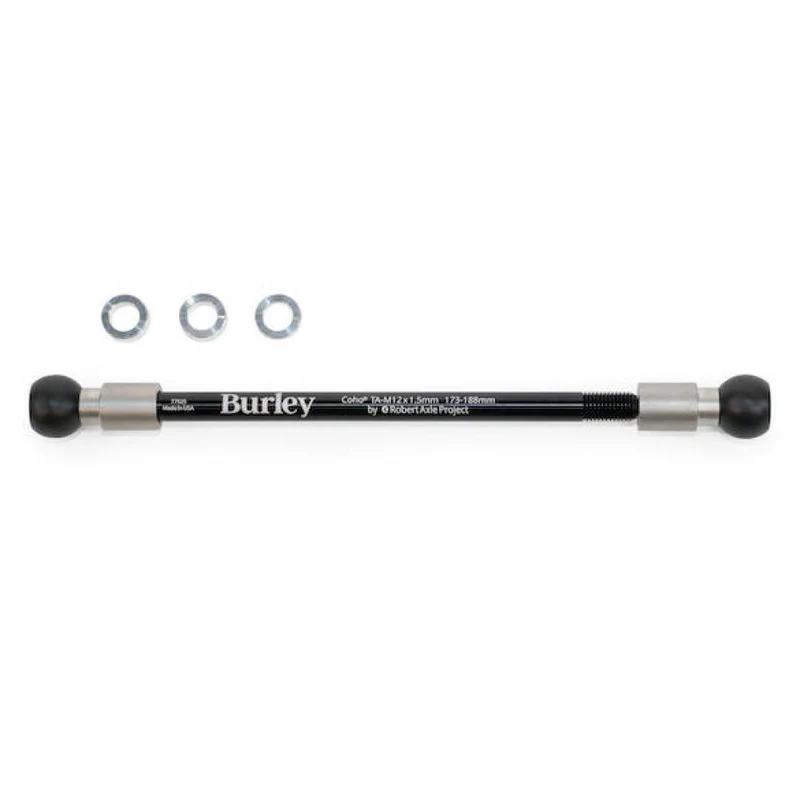Burley Steckachse COHO XC M12x1.5, 173-188 mm Schwarz - Adapter für 12 mm Hinterrad