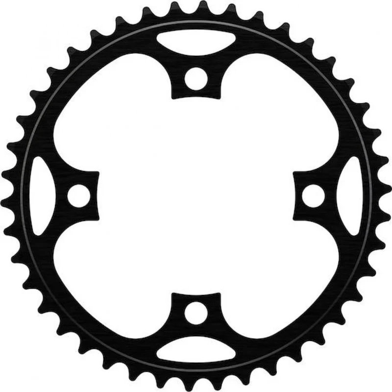 Centurion Kettenblatt 4-Arm Narrow-Wide 44 Zähne, 104 mm BCD Schwarz - optimaler Kettenhalt