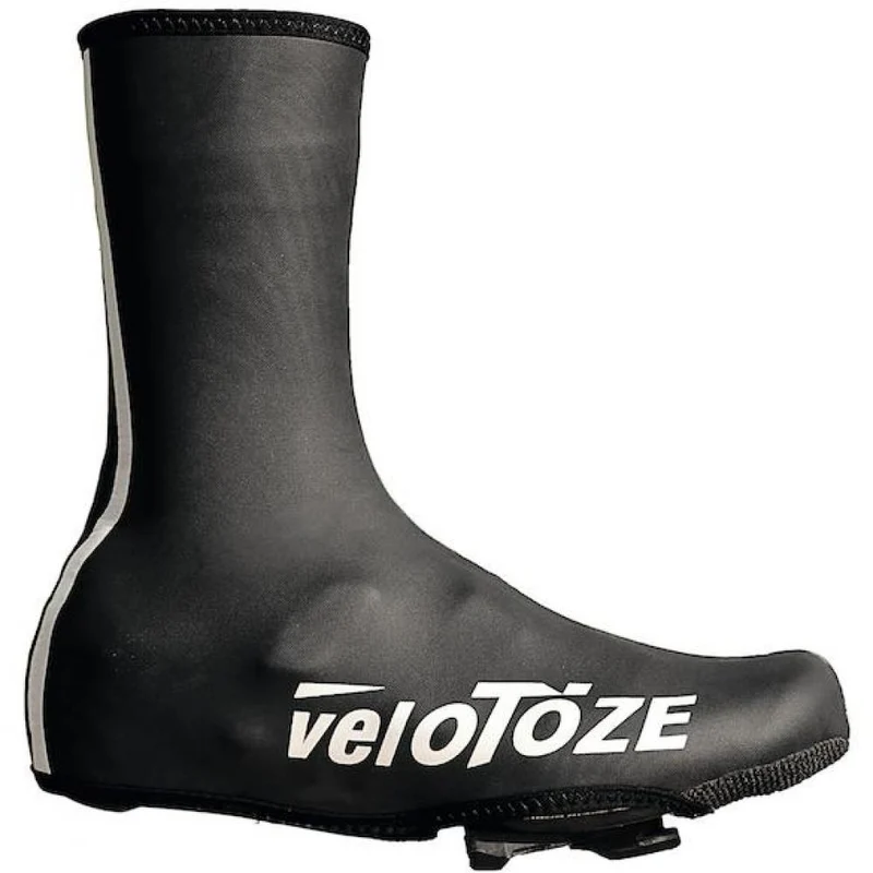 VeloToze Überschuh Neopren wasserdicht M schwarz - warmer Nässeschutz für Raßahrer