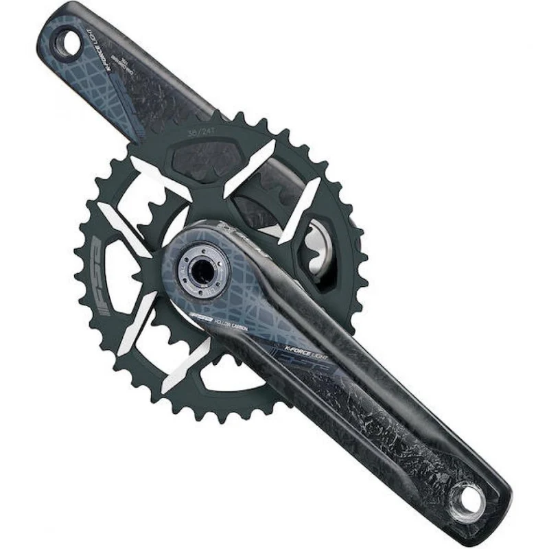 FSA Kurbelgarnitur K-Force Light MTB Modular 170 mm Schwarz - leichte High-Performance-Kurbel