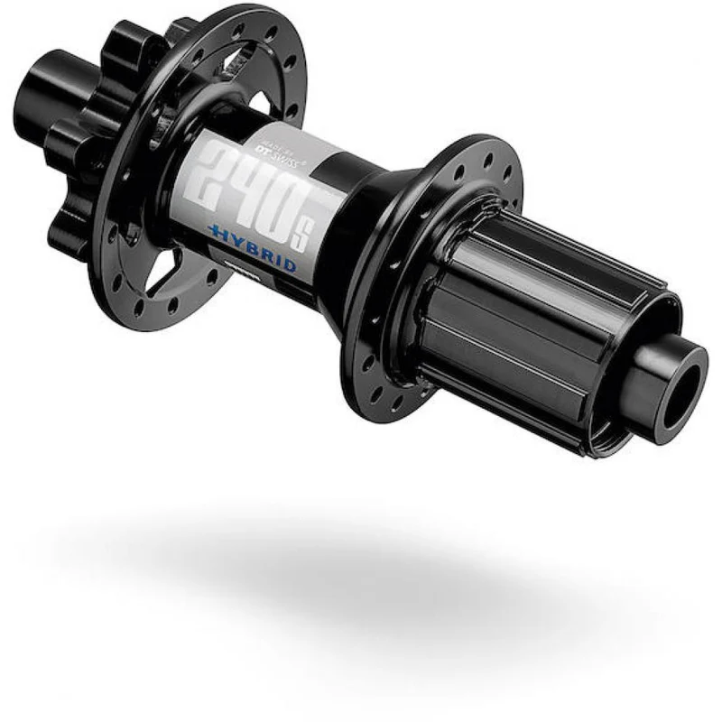 DT Swiss Nabe Hybrid MTB HR 240 S 32 Loch schwarz - extrem robuste Hinterradnabe