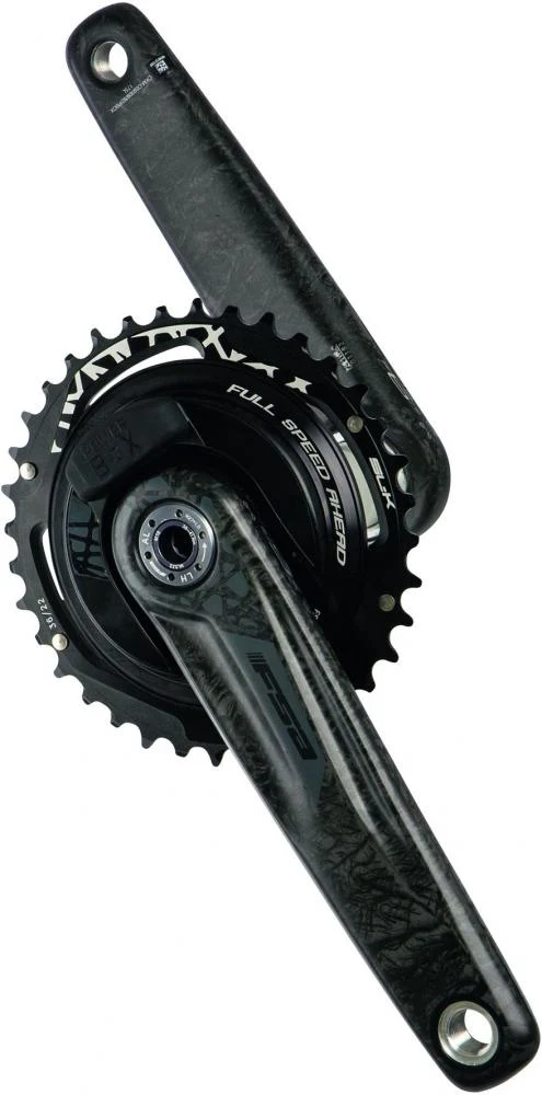 FSA Leistungsmesskurbel Powerbox MTB Carbon 2x 175 mm Schwarz - präzise MTB-Powermessung