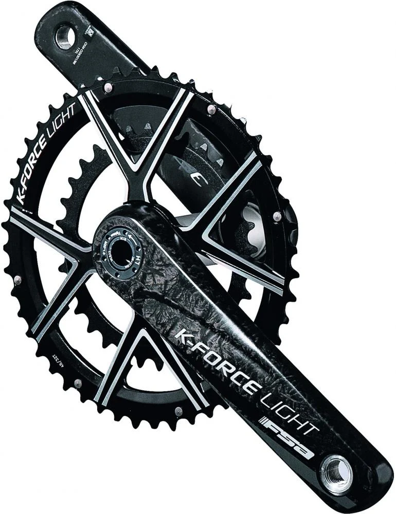 FSA Kurbelgarnitur K-Force Light Road Modular 170 mm Schwarz - leichte High-End-Performance
