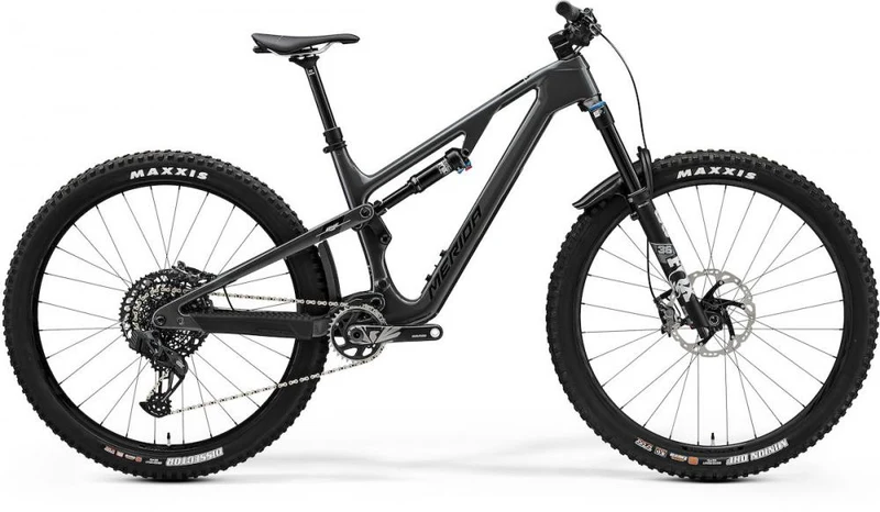 Merida ONE-FORTY 8000 HP1 silber/schwarz XS (14) Silber/Schwarz - High-Performance Trailbike