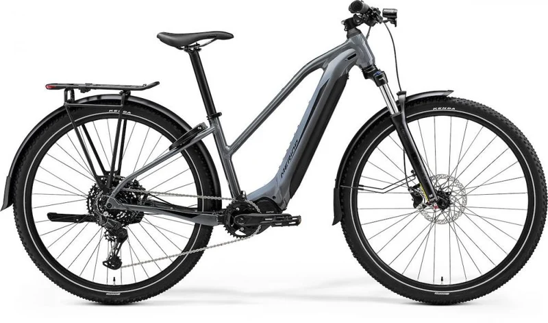Merida eBIG.TOUR 475 EQ IV2 XL grau/schwarz - komfortables E-Trekkingbike für Alltag & Tour