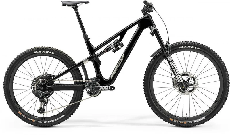 Merida ONE-SIXTY 10K HP1 schwarz/silber L (18,5) Schwarz/Silber - High-Performance Enduro-Bike