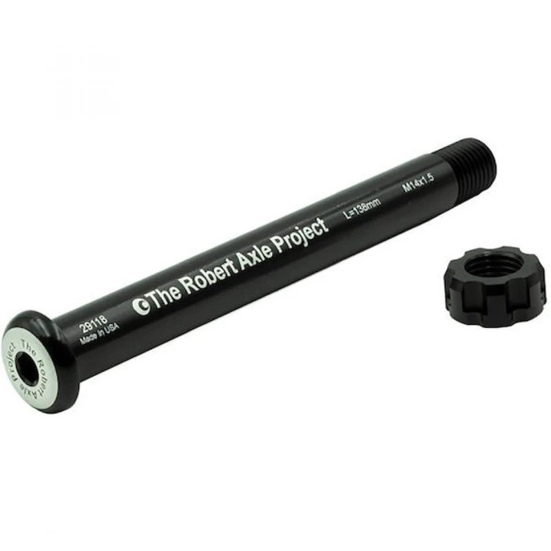 The Robert Axle Project Lightning Steckachse 100 Schwarz - leichte Upgrade-Steckachse