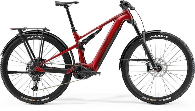 Merida eONE-FORTY 675 EQ IV1 S (40.5) erdbeer-rot/schwarz - modernes E-MTB für Trail & Alltag