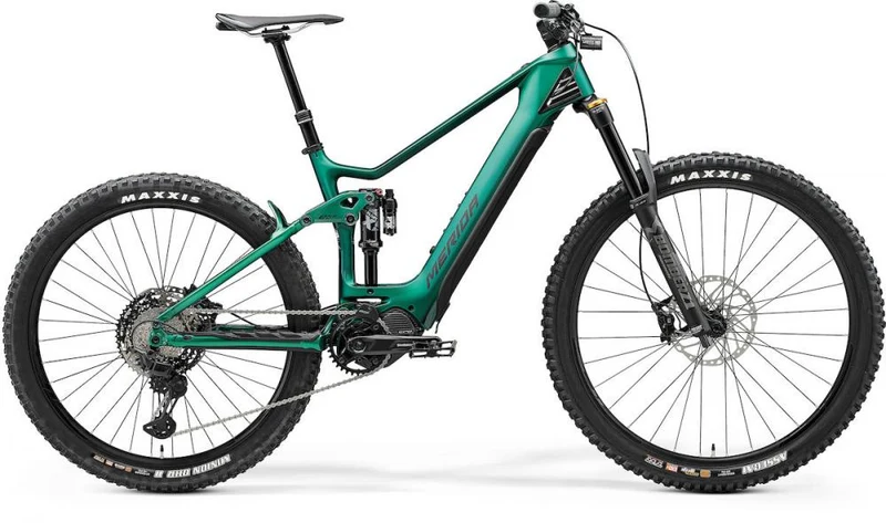 Merida eONE-SIXTY 8000 EP2 XL (50) Grün/Schwarz - leistungsstarkes E-MTB für anspruchsvolle Trails