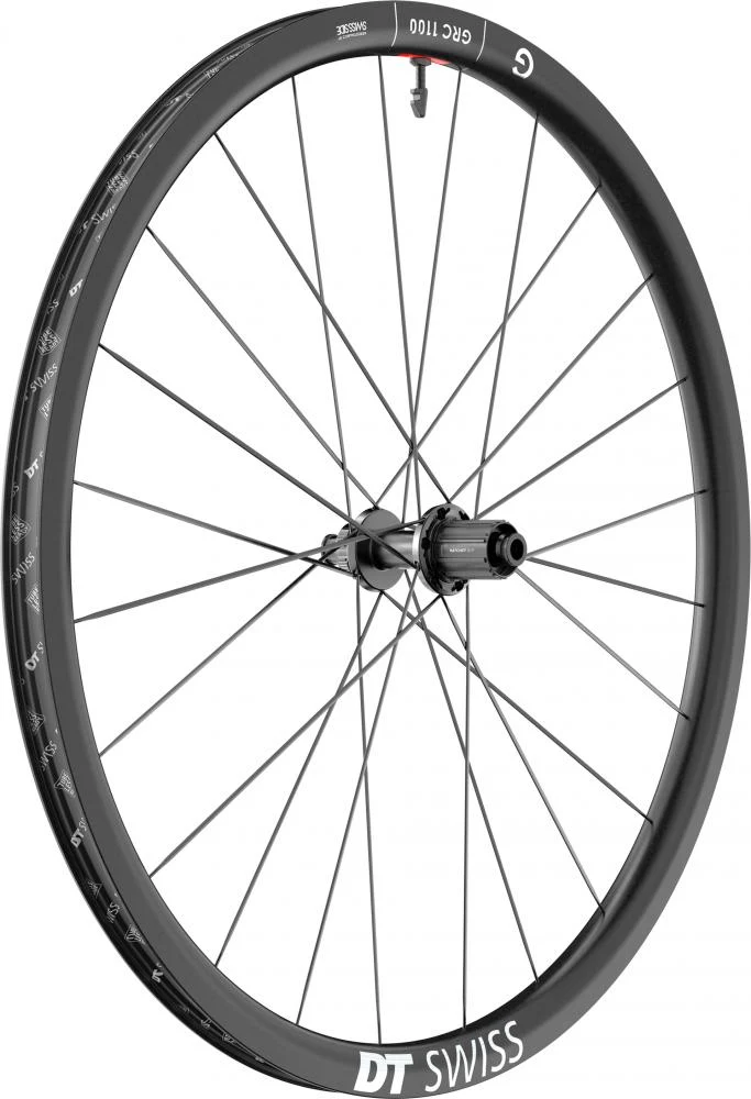 DT Swiss Laufrad GRC 1100 DICUT 29" 622 x 50 mm Schwarz - High-End Gravel-Performance