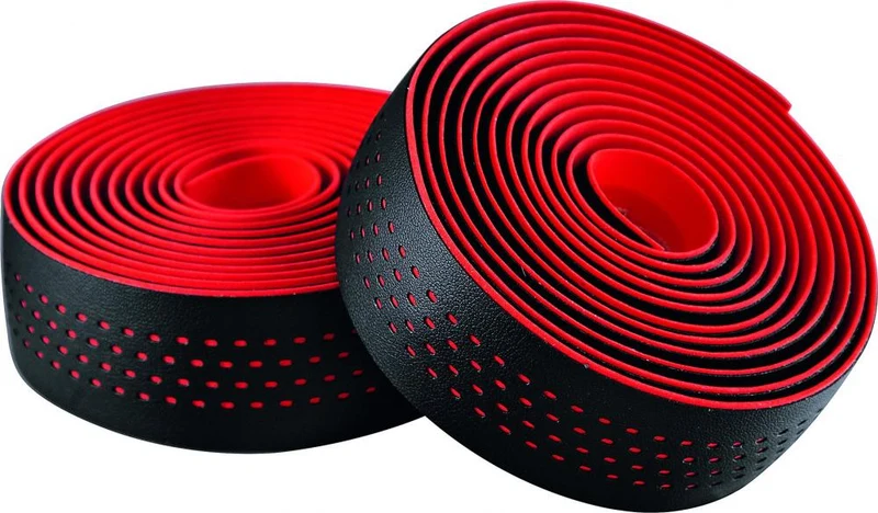 MERIDA SOFT Microfiber Lenkerband 2100 x 30 mm schwarz/rot