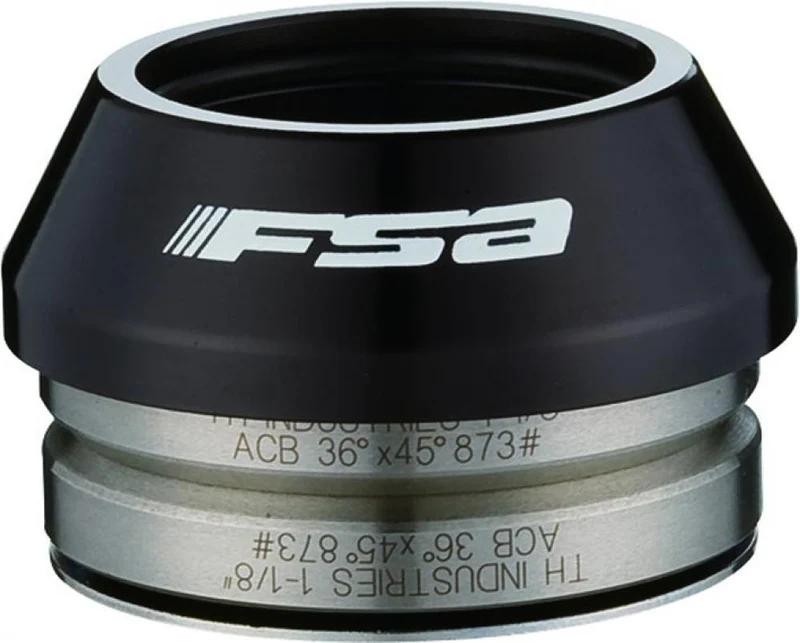 FSA Steuersatz NO.16/CC Orbit I 1 1/8" Schwarz - präzise Lenkperformance für Ahead-Steuersätze