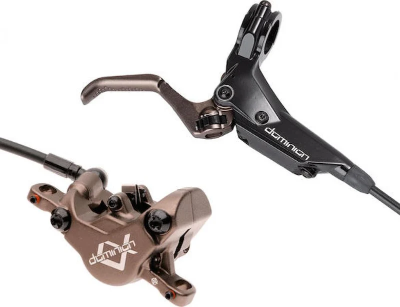 Hayes Bremse Dominion A2 SFL VR schwarz/bronze - kraftvolle XC & Trail Scheibenbremse