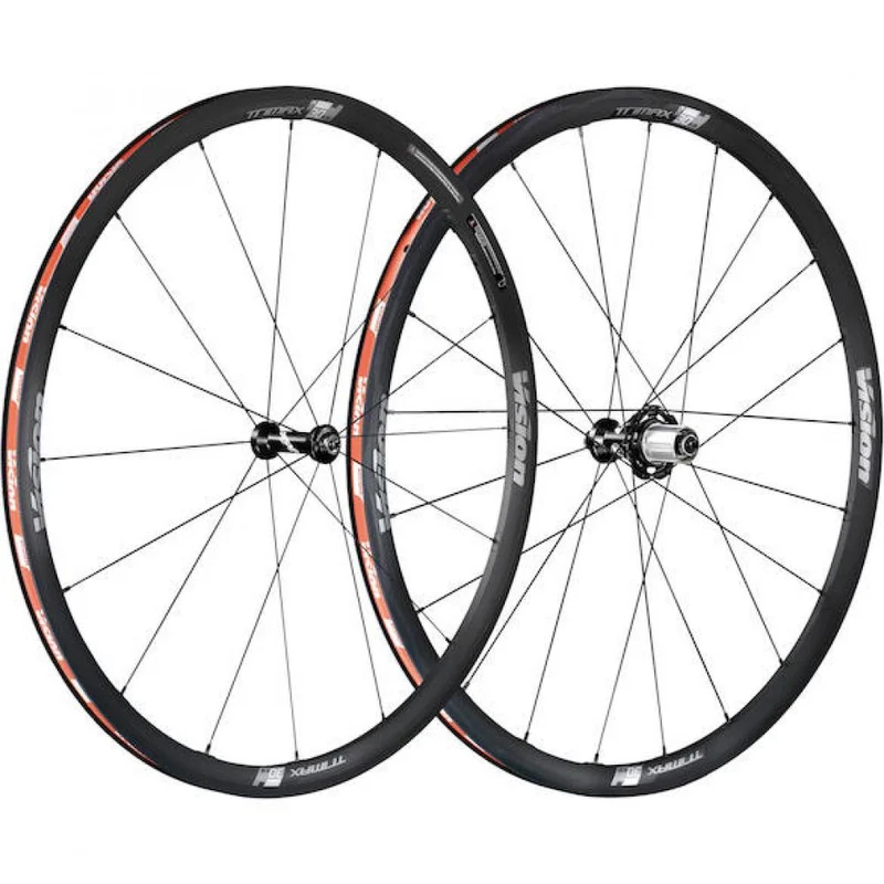 Vision Laufradsatz Trimax 30 KB Clincher 622x19 mm Schwarz - leichter Allround-Performance-Laufradsatz
