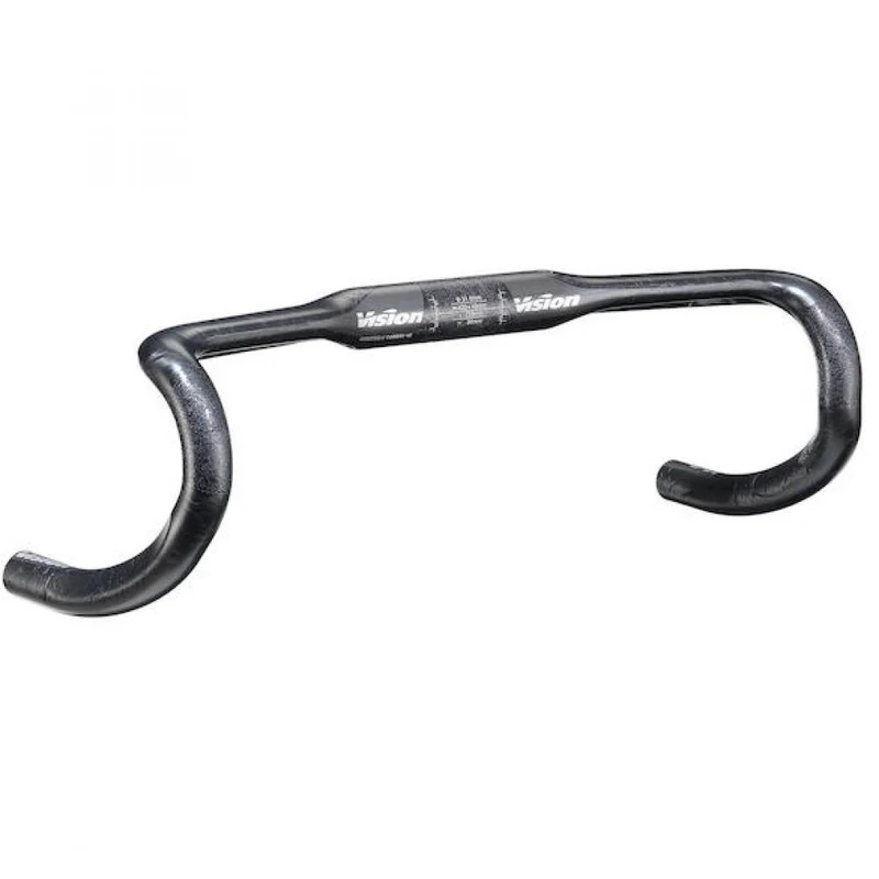Vision Lenker Trimax Carbon 4D Compact 31,8 x 440 mm Schwarz - leichter Aero-Rennradlenker