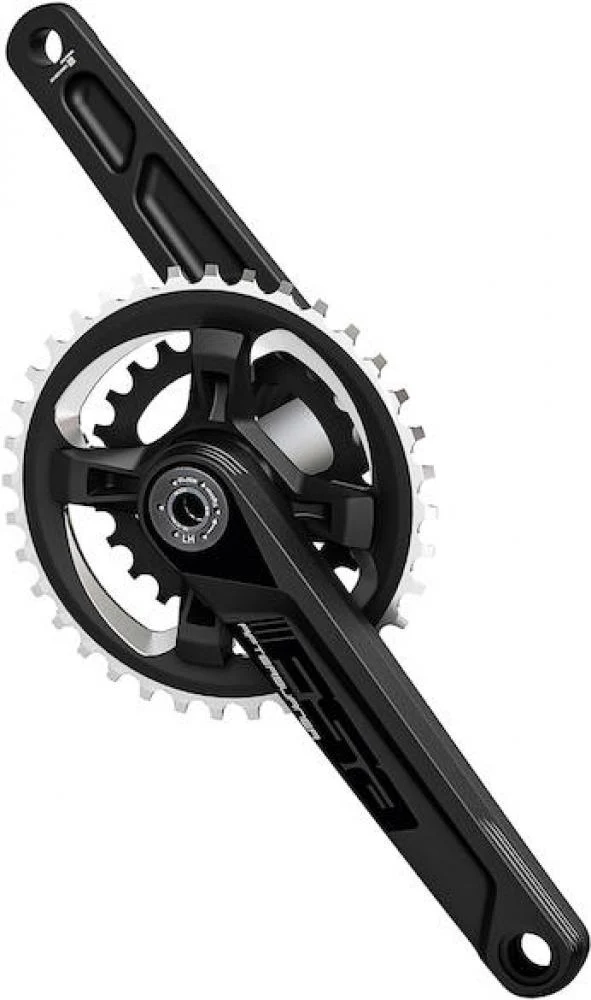 FSA Kurbelgarnitur Afterburner Modular Megaexo 2x 170 mm Schwarz - leichte Trail-Power
