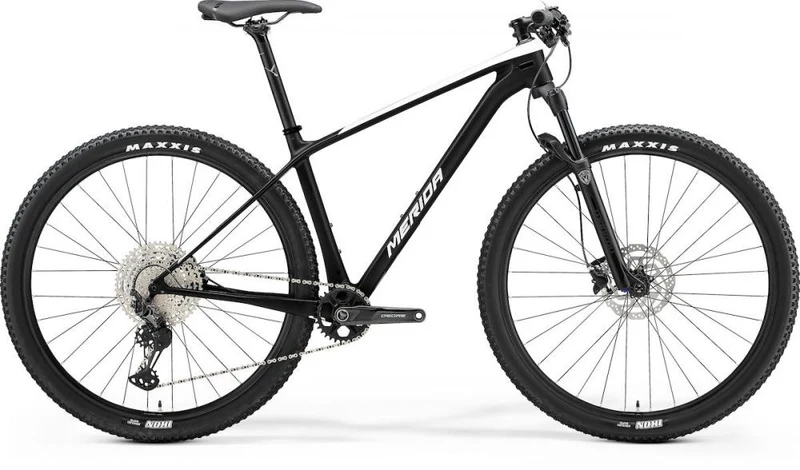 Merida BIG.NINE 3000 HP2 schwarz/weiß XL (21) Schwarz/Weiß - leichtes Hardtail für sportliche Trails
