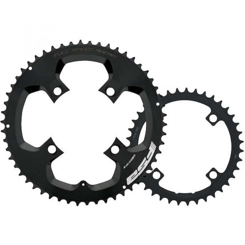Vision Kettenblatt Road Powerbox/SL-K ABS 4-Arm 110 mm x 44 T Stealth black - präzise Schaltperformance