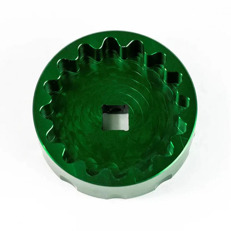 Abbey Tools Innenlager-Werkzeug für BSA30 16 Zähne Größe 16 Grün - präzises Profi-Tool