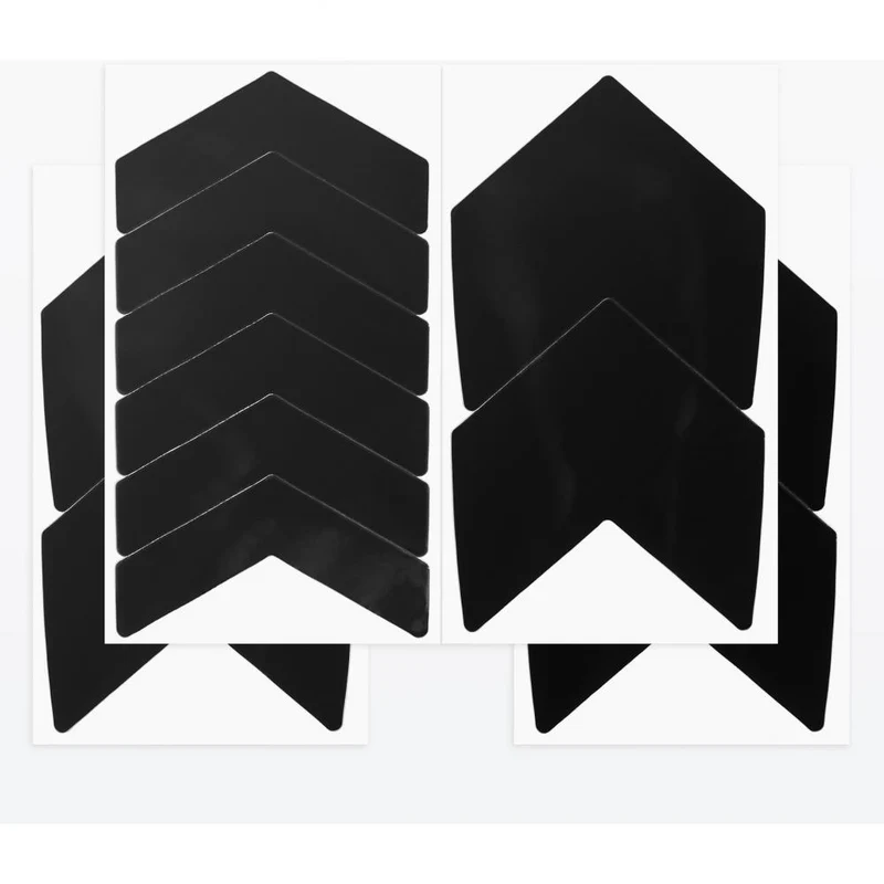 Luxshield Reflektor-Sticker Arrow 70 mm Schwarz - mehr Sichtbarkeit in moderner Ausführung