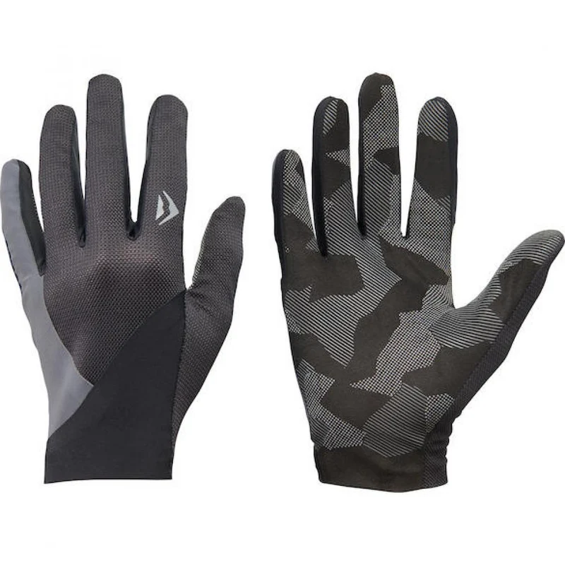 Merida Handschuhe SECOND SKIN grey pepper L grey pepper - atmungsaktiver Bike-Handschuh mit Top-Grip