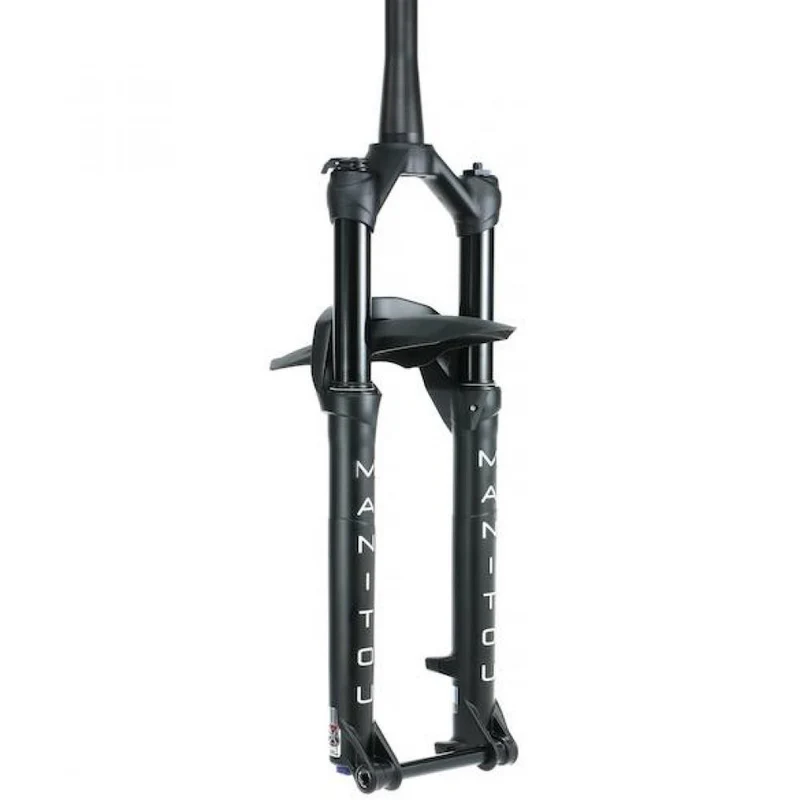 Manitou Federgabel Machete 27,5" 100 mm Schwarz - leistungsstarke Trail-Gabel