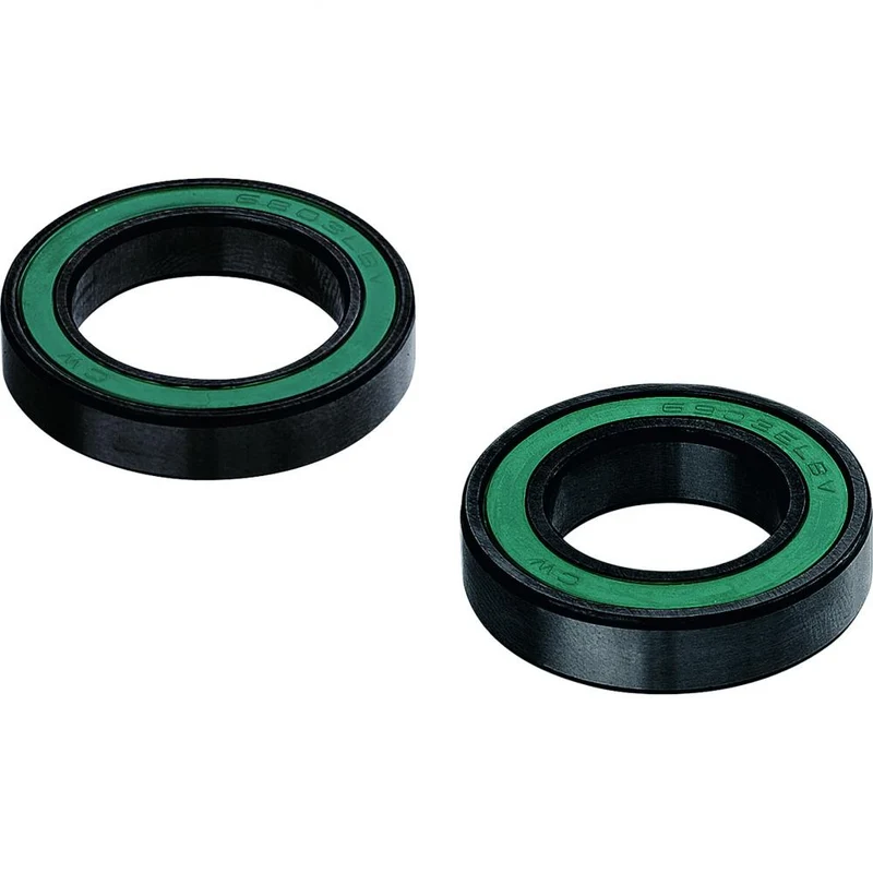 Vision Upgrade Keramik-Kugellager MR024x4 MR025x2 Schwarz - effizienteres Laufrad-Tuning