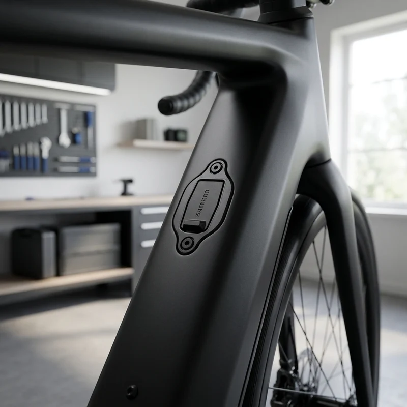 SHIMANO Ladeport E-BIKE SYSTEMS EW-CP100 Ladeport - für integrierten Akku 200 mm
