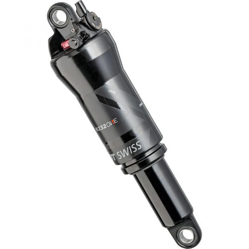 DT Swiss Federbein R 232 One Remote 185/50 mm schwarz - XC-Dämpfer mit 2-in-1 Remote