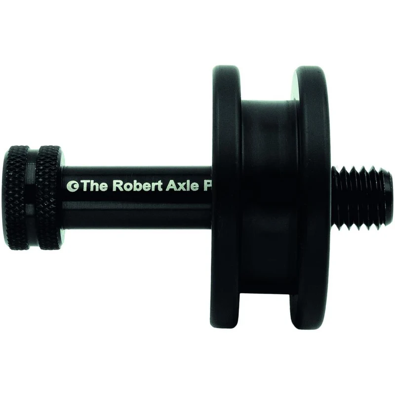 The ROBERT AXLE PROJECT Drive Thru Dummy Hub 75 Schwarz - ideal für Transport & Wartung