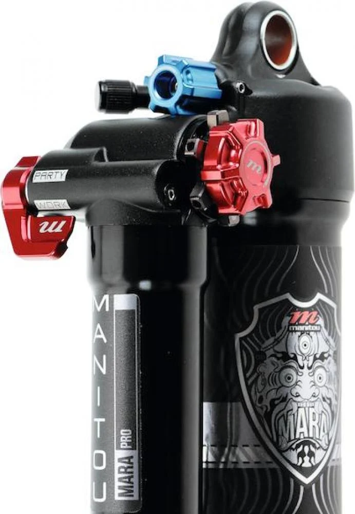 Manitou Federbein Mara Pro Eyelet Mount 250X75 mm Schwarz - High-End Dämpfer für Enduro & All-Mountain