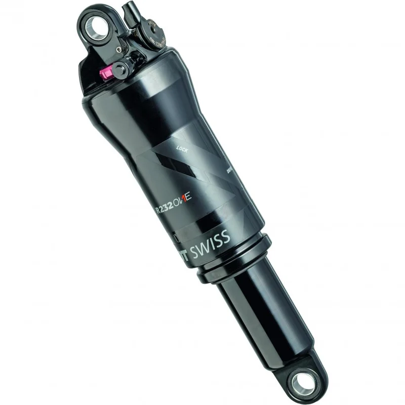 DT Swiss Federbein R 232 One Remote 210/55 mm schwarz - XC-Dämpfer mit Remote 2-in-1