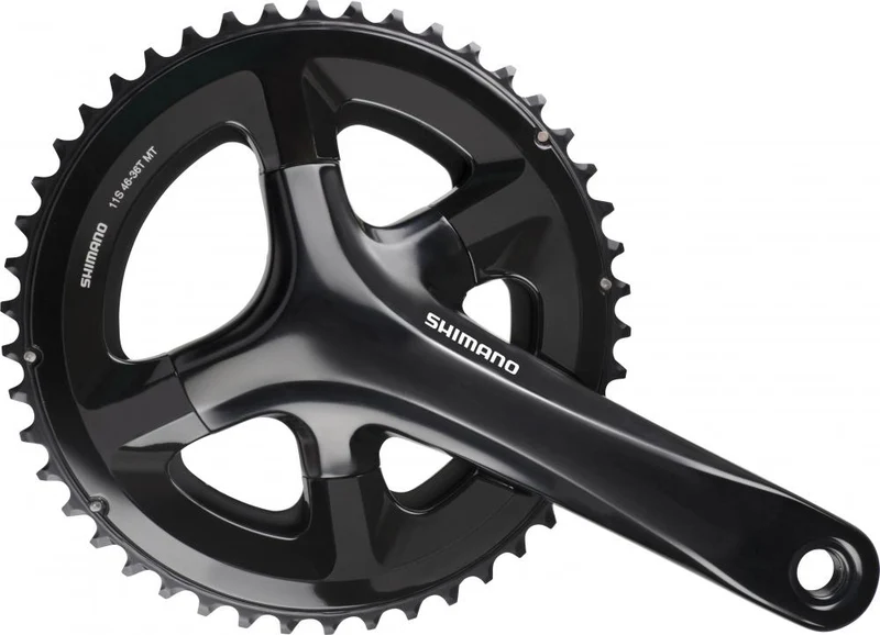 SHIMANO Kurbelgarnitur FC-RS510 11-fach 165 mm 46-36 Zähne, 36 Zähne