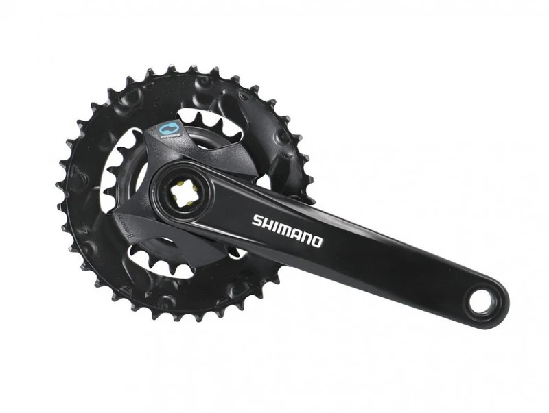 SHIMANO Kurbelgarnitur FC-M315-B2 Kurbelgarnitur - 7-fach, 8-fach, 175 mm, 36-22 Zähne, 22 Zähne