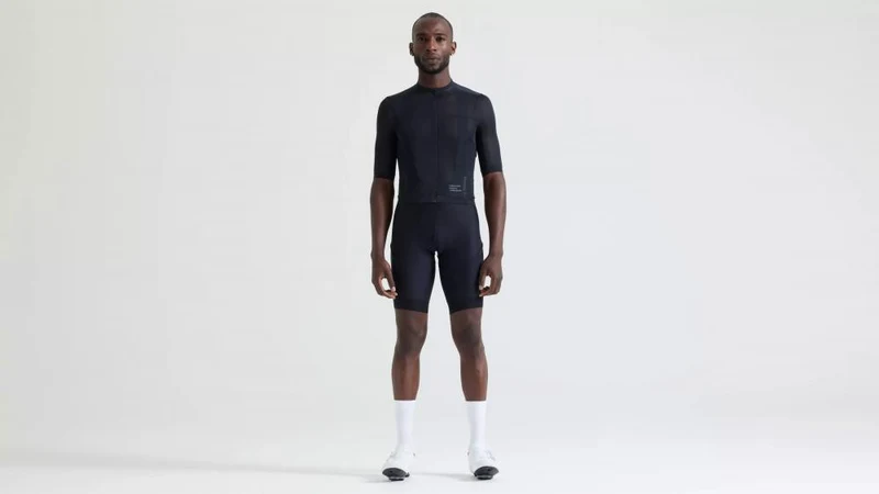 PRIME LT Jersey Kurzarm Herren Schwarz Größe L - Leichtes Fahrradtrikot - T-Shirt