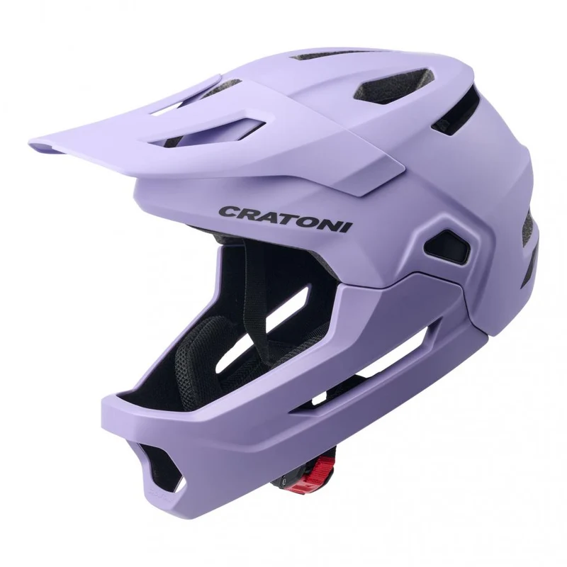 CRATONI Madcat Kinder-Fullface-Helm S-M - lavender matt