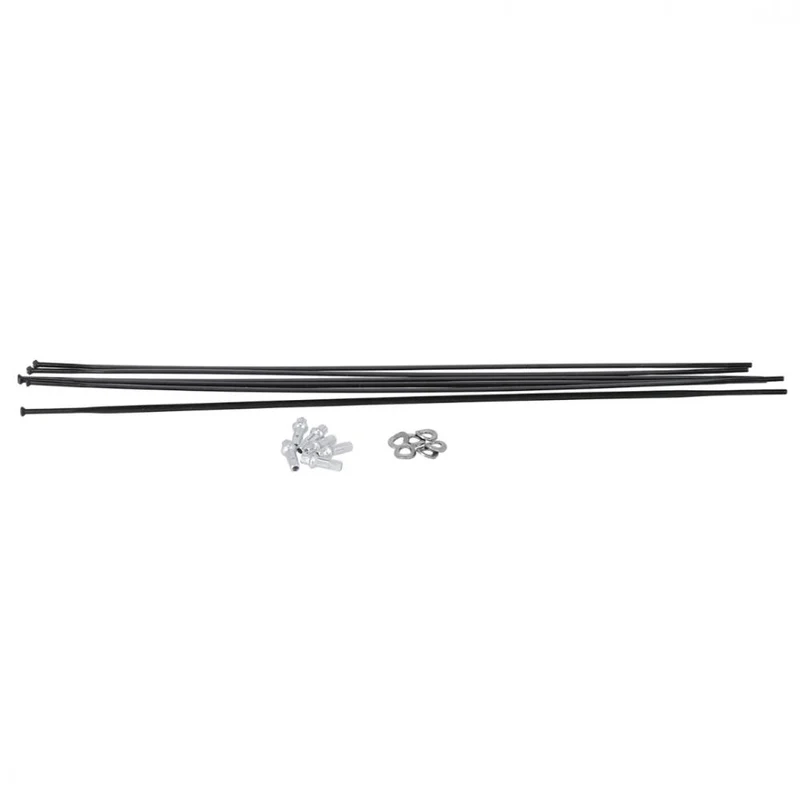 DT Swiss Speichenkit PR 1600 SPLINE 23/32 mm schwarz - präzises Ersatzset