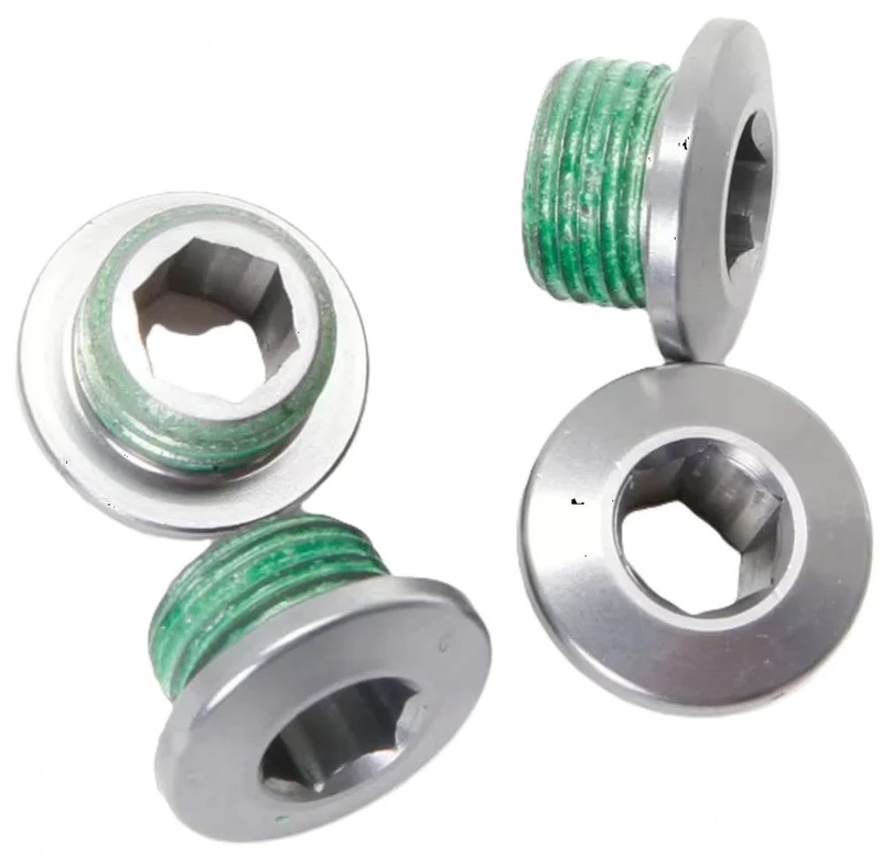 SRAM Kettenblattschrauben XX1 Aluminium zephyr grau - leichte & stabile Kurbelmontage