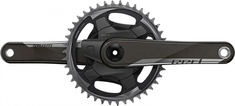 SRAM Kurbelgarnitur Quarq RED AXS 175 mm 46T - präzise Leistungsmessung für Road