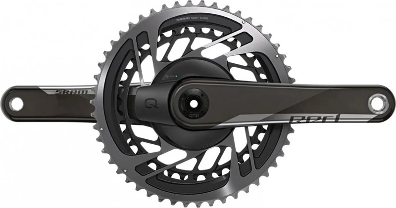 SRAM Kurbelgarnitur Quarq RED AXS 172,5 mm 48-35T - Präzise Leistungsmessung für Rennraßahrer