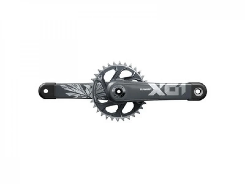 SRAM XX1 Eagle DUB Kurbelgarnitur 170mm 32T grau - maximale Performance für 1x12-Antriebe