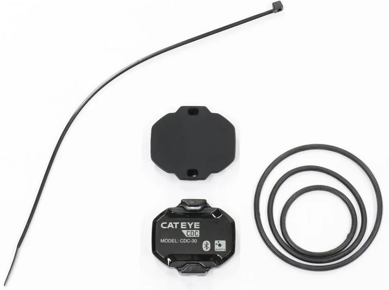 CATEYE Sensor Trittfrequenz kabellos CDC-30 Bluetooth/ANT+ 30 Blue - präzise Kadenzmessung ohne Magnet