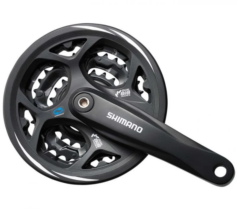 SHIMANO Kurbelgarnitur ALTUS FC-M311 7/8-fach 170 mm 48-38-28 Zähne - für Kettenschaltungen