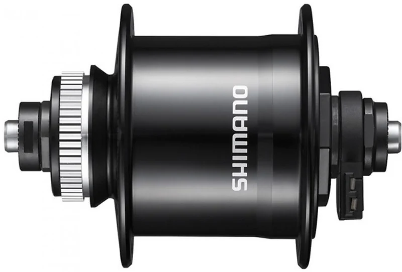 SHIMANO Nabendynamo DH-UR700-3D 6V/3W - 700-3, Schwarz 32 Loch Center-Lock